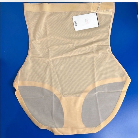 NWT Wolford Tulle Control Panty High Waist Nude 10 - Picture 13 of 13
